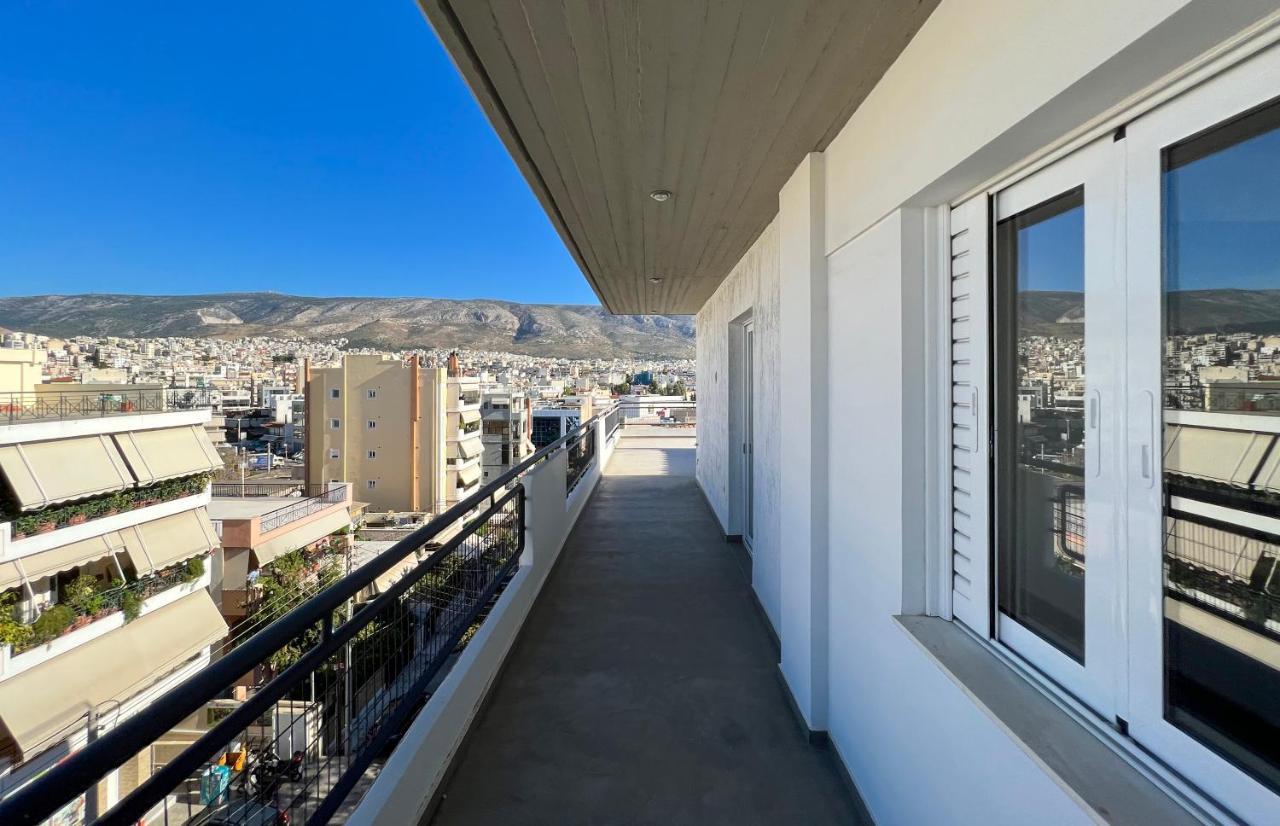 Panoramic Cityscape Maisonette In Agios Dimitrios Атина Екстериор снимка