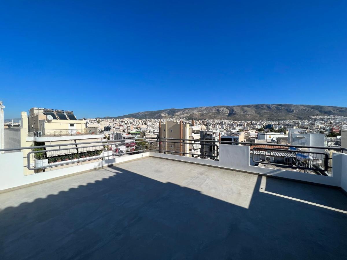 Panoramic Cityscape Maisonette In Agios Dimitrios Атина Екстериор снимка