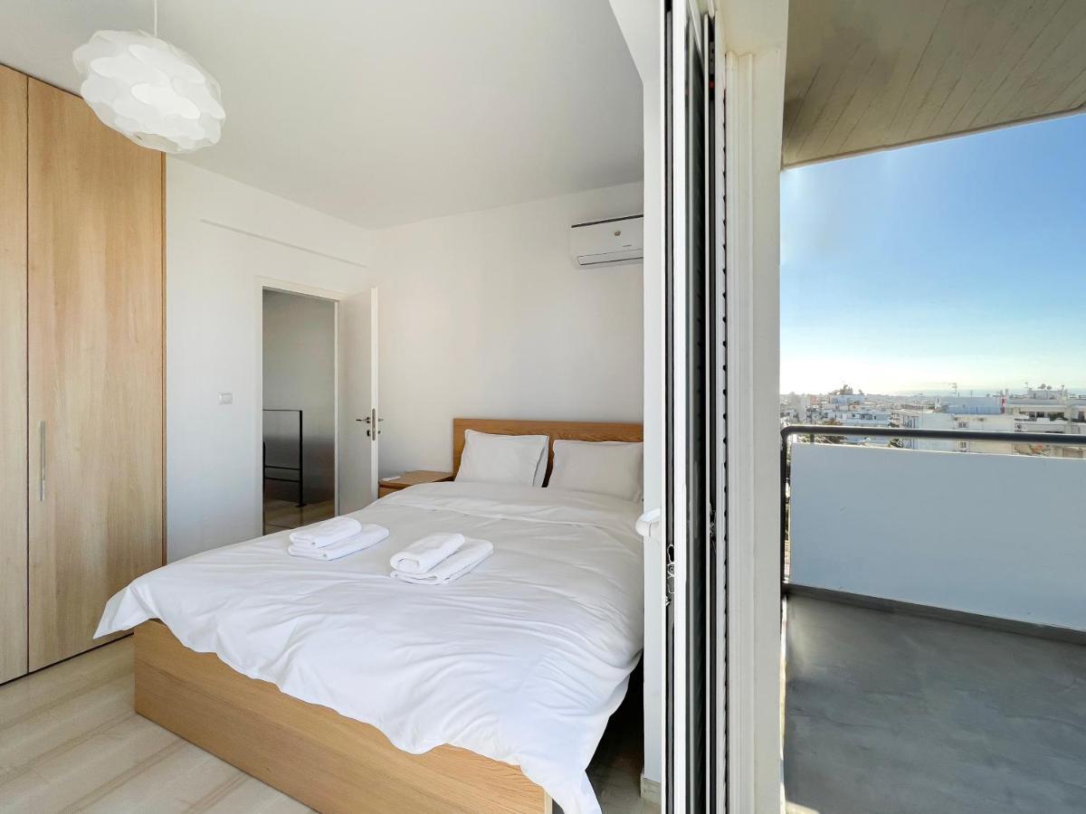 Panoramic Cityscape Maisonette In Agios Dimitrios Атина Екстериор снимка