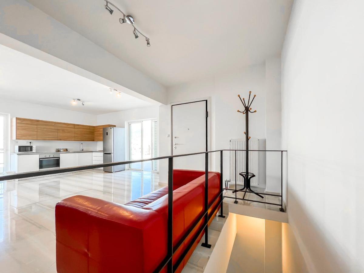 Panoramic Cityscape Maisonette In Agios Dimitrios Атина Екстериор снимка